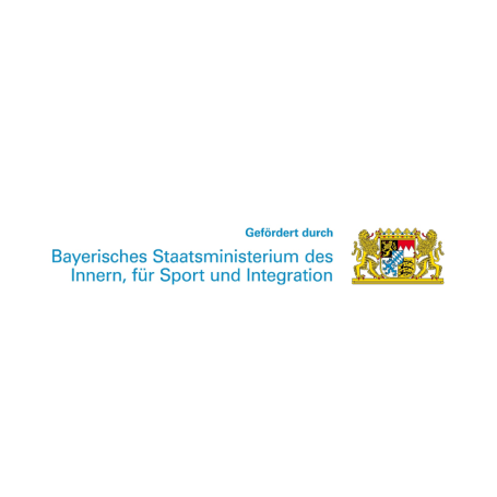 Logo des Bayerischen Staatsministeriums des Innern, für Sport und Integration.